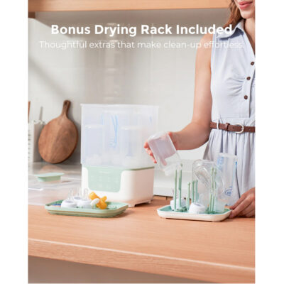 Momcozy stérilisateur et sèche biberons 4-en-1 Momcozy stérilisateur et sèche biberons 4-en-1