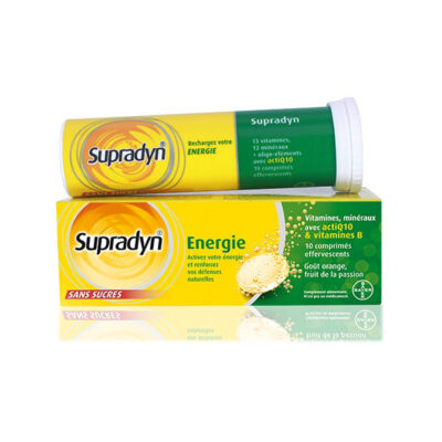 Supradyn Energie 10 Comprimés Effervescents