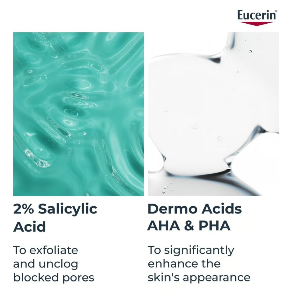 Eucerin dermopure clinical gel nettoyant correcteur 150ml