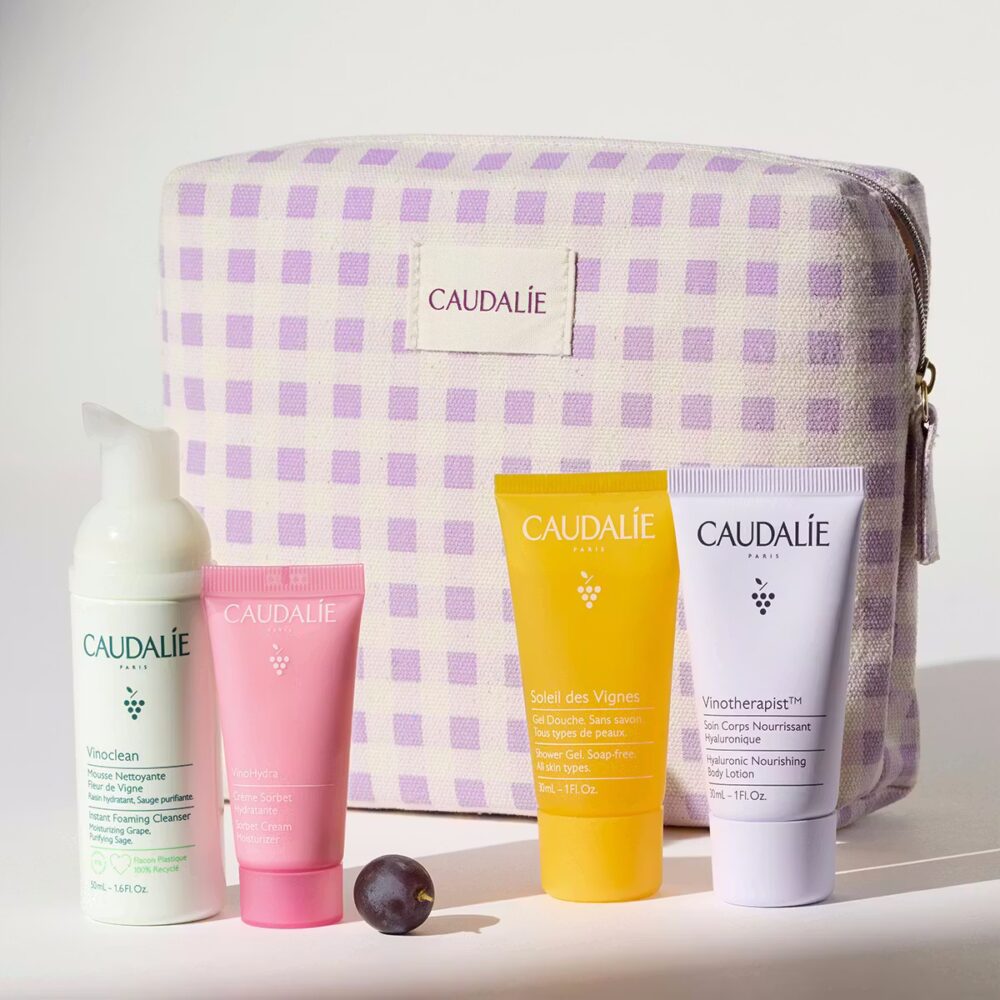 Caudalie trousse les essentiels de voyage