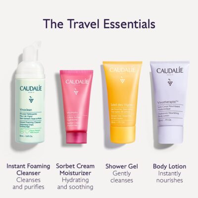 Caudalie trousse les essentiels de voyage Caudalie trousse les essentiels de voyage