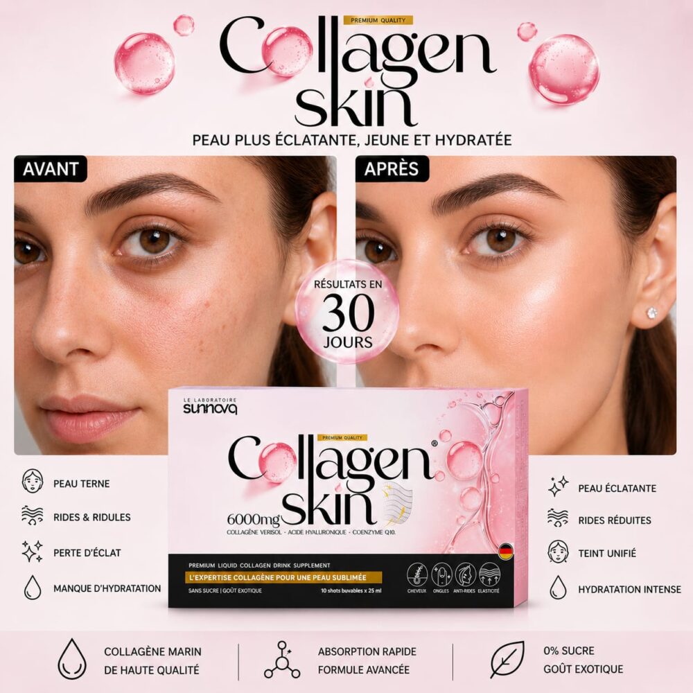 Sunnova collagen skin 6000mg 10 shots – image 3
