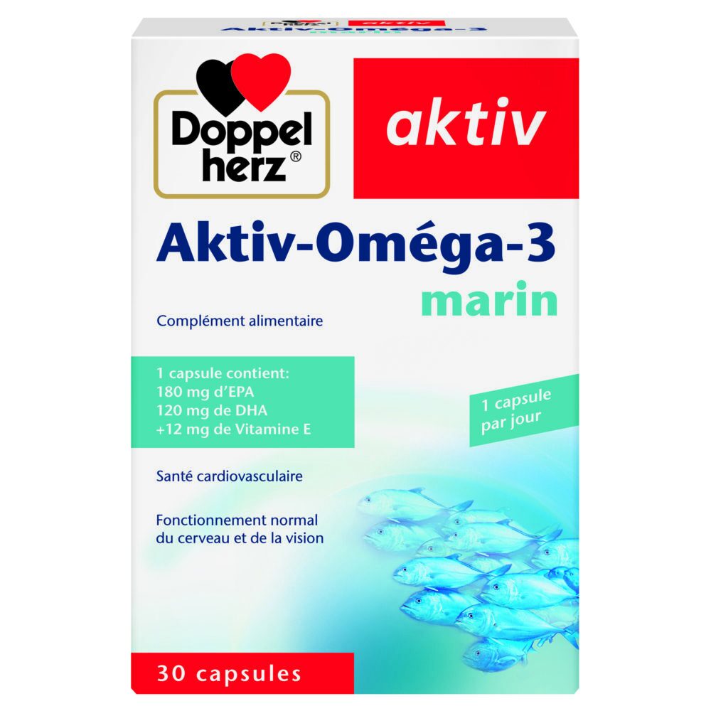 Aktiv omega 3 marin 30 capsules
