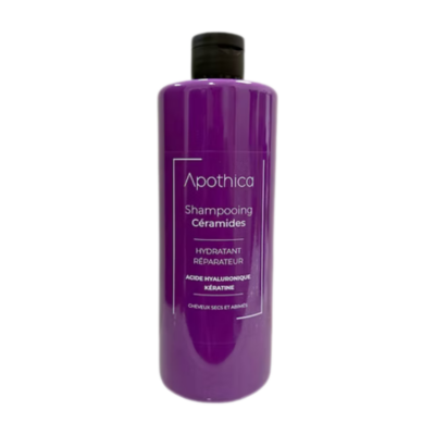 Apothica Shampooing Ceramides Cheveux Secs et Abimes 400ml