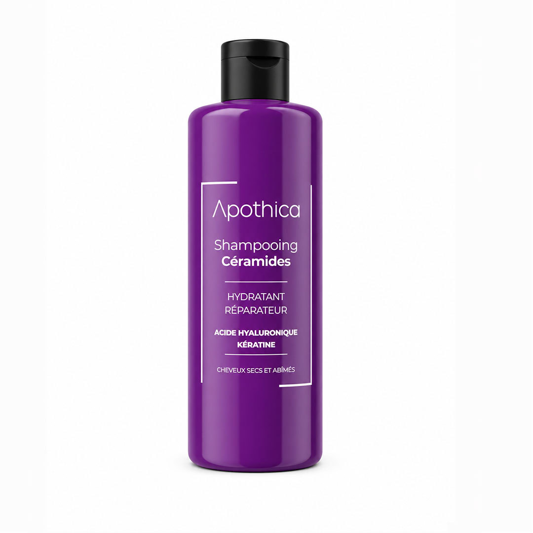 Apothica shampooing ceramides cheveux secs et abimes 400ml Apothica shampooing ceramides cheveux secs et abimes 400ml