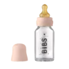 BIBS Biberon en Verre Set Complet Blush 0 mois et + 110ml