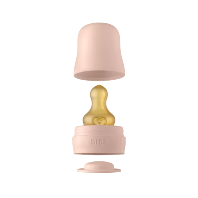 BIBS Biberon en Verre Set Complet Blush 0 mois et + 110ml