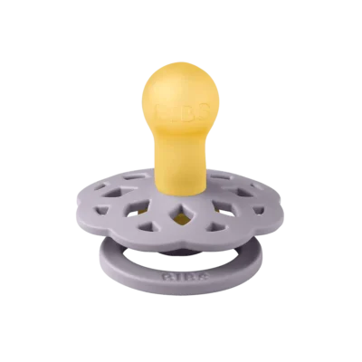 BIBS Boheme 2 Sucettes Taille 2 Fossil Grey - Mauve 6 à 18 mois