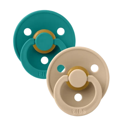 BIBS Colour 2 Sucettes Taille 1 Scuba - Taupe 0 à 6 mois