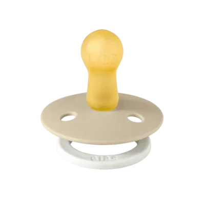 BIBS Colour Sucettes Glow Taille 2 Vanilla 6 à 18 mois