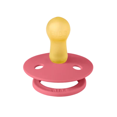 Bibs studio colour 2 sucettes taille 1 baby pink - coral mix 0 à 6 mois