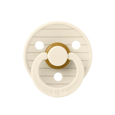 Bibs studio colour 2 sucettes taille 2 pin - ivory vanilla mix 6 à 18 mois