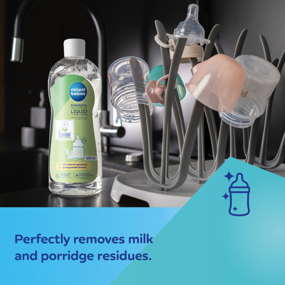 Canpol liquide vaisselle pour tetines et biberons 1/500 500ml