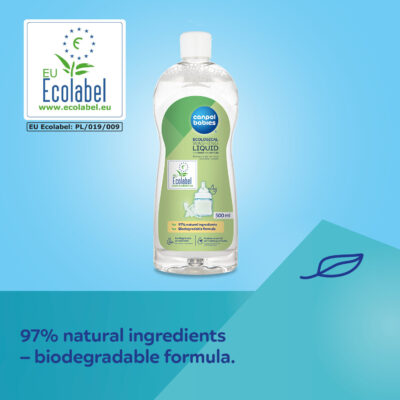 Canpol liquide vaisselle pour tetines et biberons 1/500 500ml