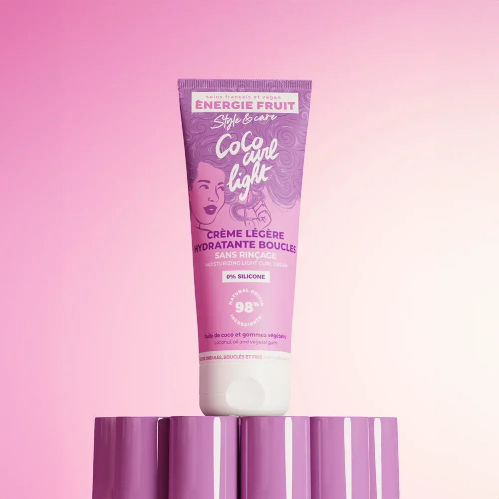 Energie fruit coco curl light crème légère hydratante boucles 200ml