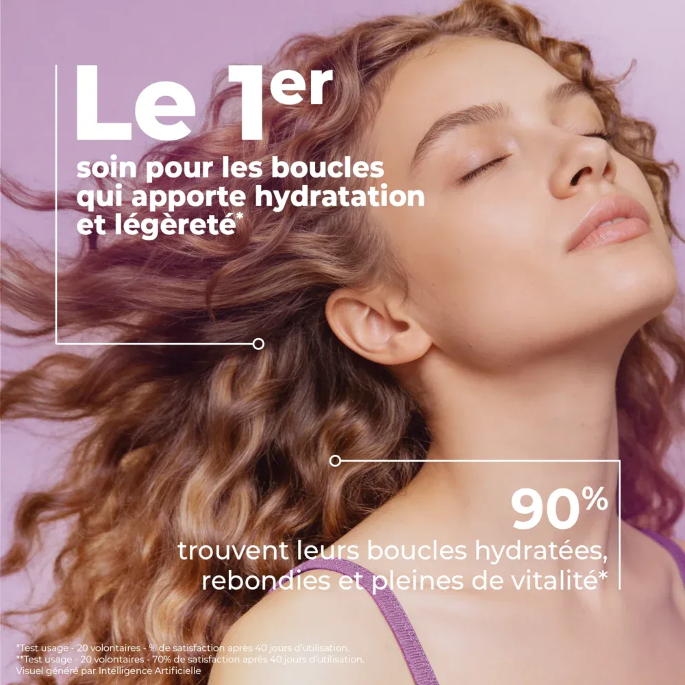 Energie fruit coco curl light crème légère hydratante boucles 200ml