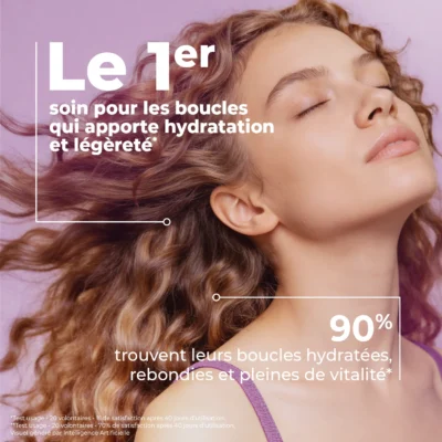 Energie fruit coco curl light crème légère hydratante boucles 200ml