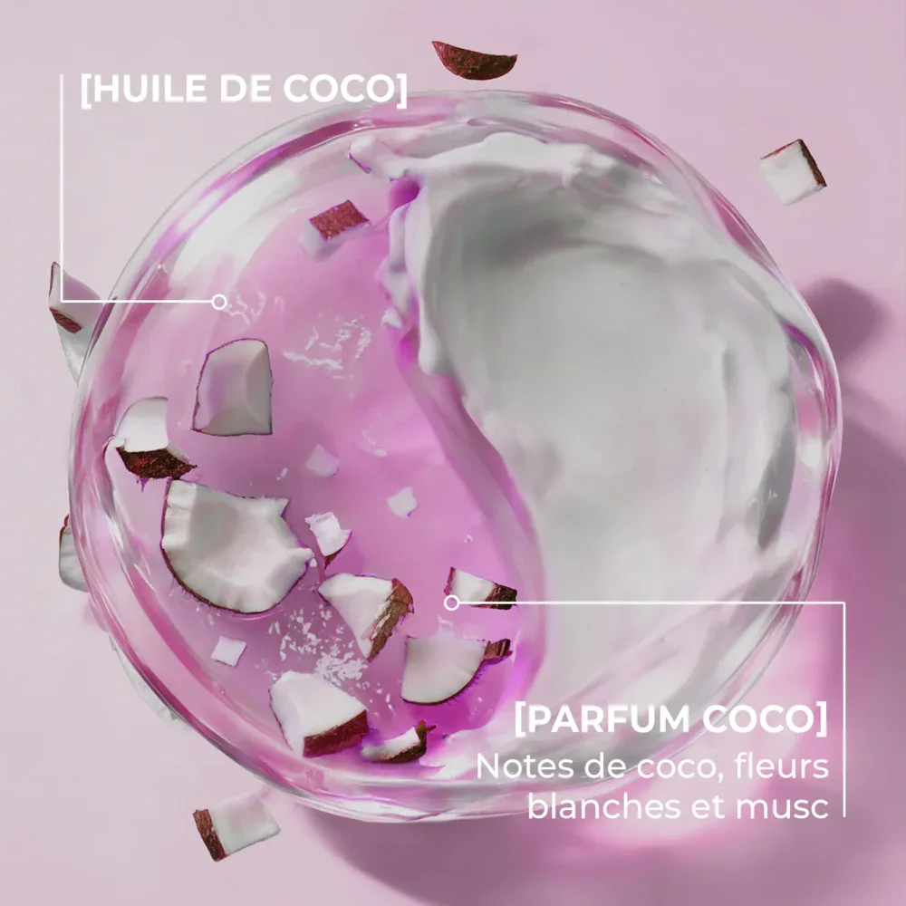 Energie fruit coco curl light crème légère hydratante boucles 200ml