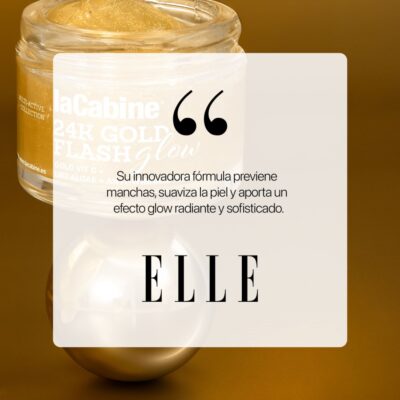 La cabine crème gold flash glow éclat instantané 50ml