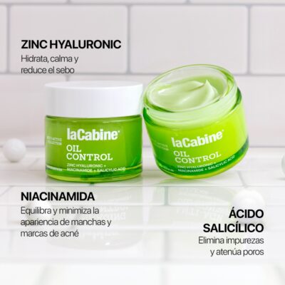 La cabine crème visage anti-âge oil control peaux mixtes et grasses 50ml