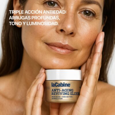 La cabine crème visage anti-âge reviving elixir spf30 tous types de peaux 50ml