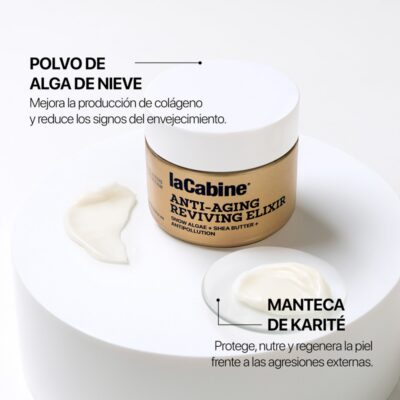 La cabine crème visage anti-âge reviving elixir spf30 tous types de peaux 50ml