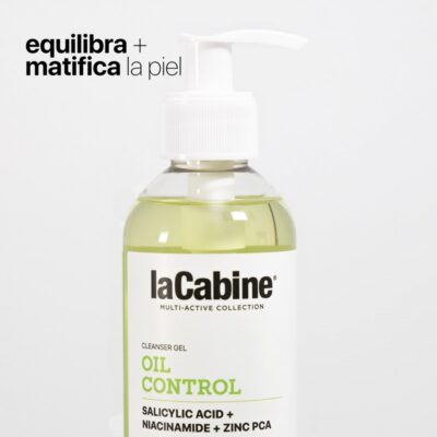 La cabine oil control nettoyant visage salicylic acid + niacinamid + zinc pca 250ml