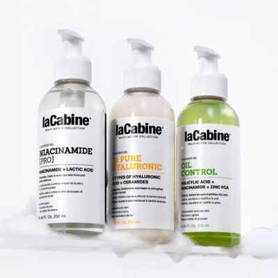 La cabine oil control nettoyant visage salicylic acid + niacinamid + zinc pca 250ml