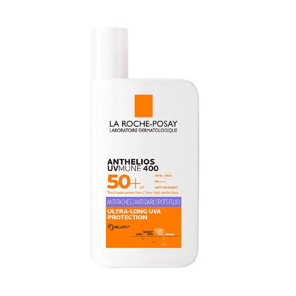 La roche posay anthelios uvmune 400 fluide anti-taches spf 50+ sans parfum 50ml