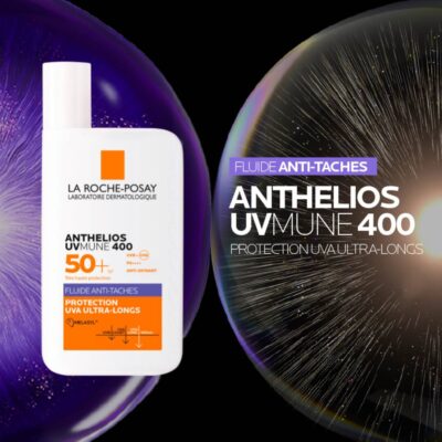La roche posay anthelios uvmune 400 fluide anti-taches spf 50+ sans parfum 50ml