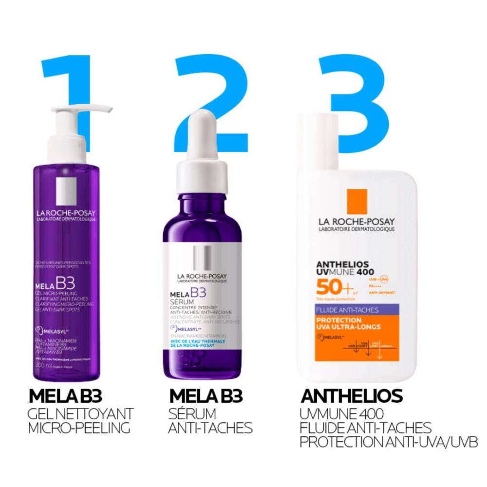 La roche posay anthelios uvmune 400 fluide anti-taches spf 50+ sans parfum 50ml