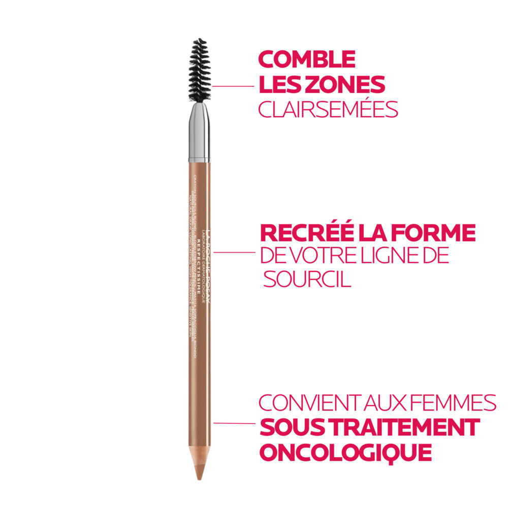 La roche posay tolériane crayon sourcil teinte : clair