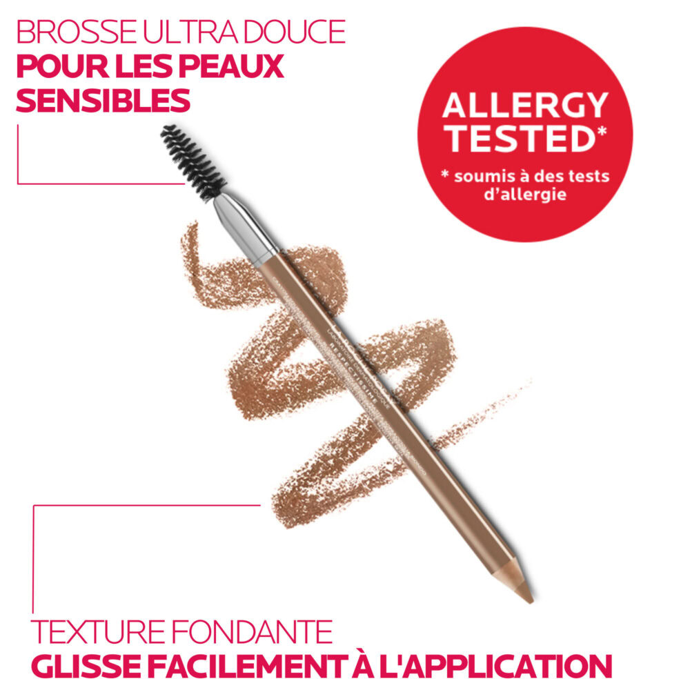La roche posay tolériane crayon sourcil teinte : clair