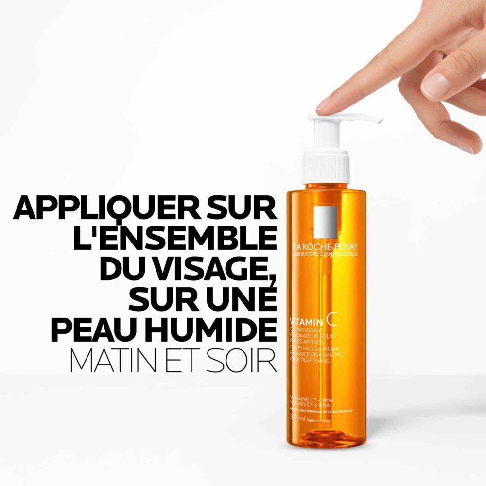 La roche posay vitamin c gel moussant 200ml
