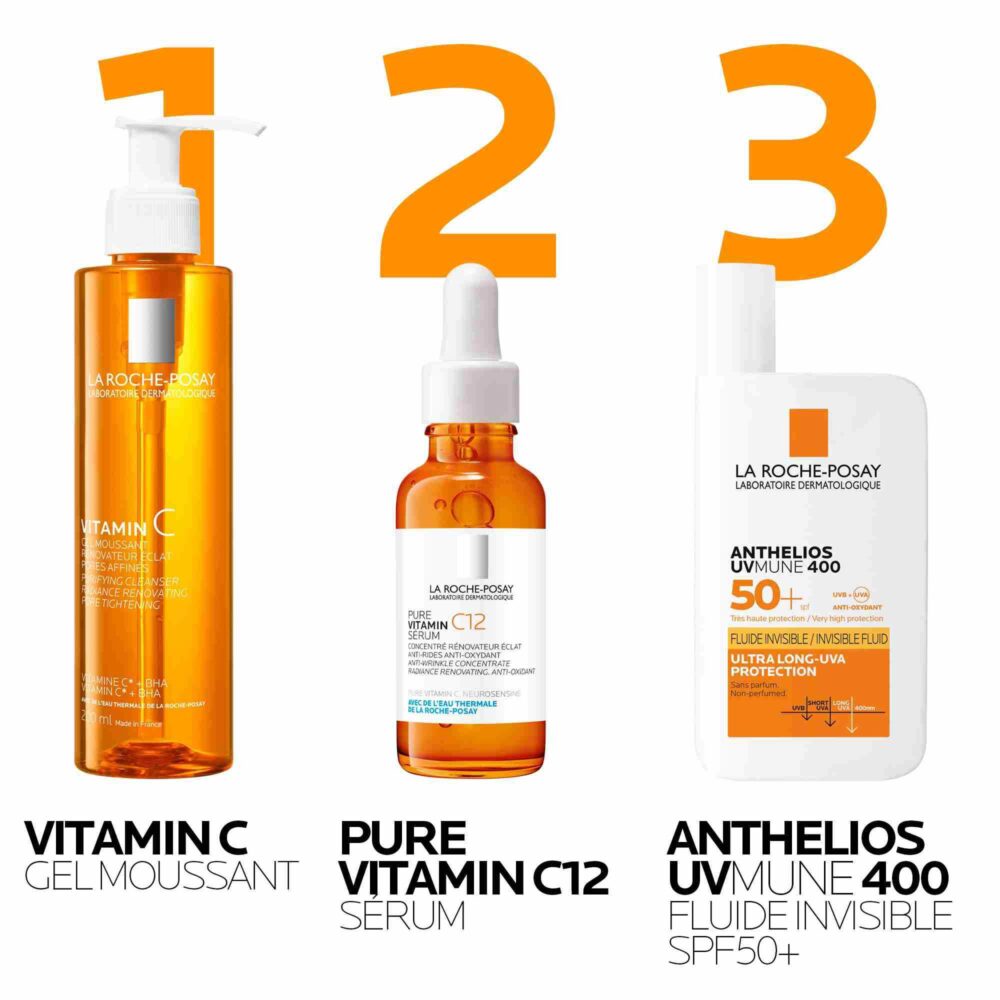 La roche posay vitamin c gel moussant 200ml