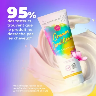 Les secrets de loly après-shampoing cream conditioner bio 250ml