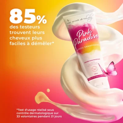 Les secrets de loly après-shampoing pink paradise 250ml