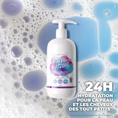 Les secrets de loly bubble kiss soin lavant doux bébés et enfants 400ml Les secrets de loly bubble kiss soin lavant doux bébés et enfants 400ml