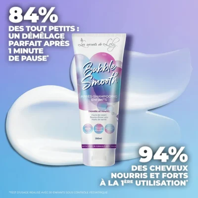 Les secrets de loly bubble smooth après-shampoing enfant 250ml Les secrets de loly bubble smooth après-shampoing enfant 250ml