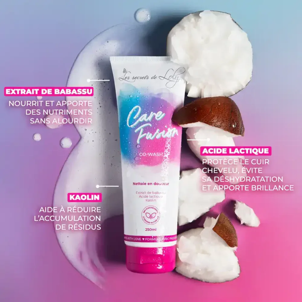 Les secrets de loly co-wash care fusion 250ml