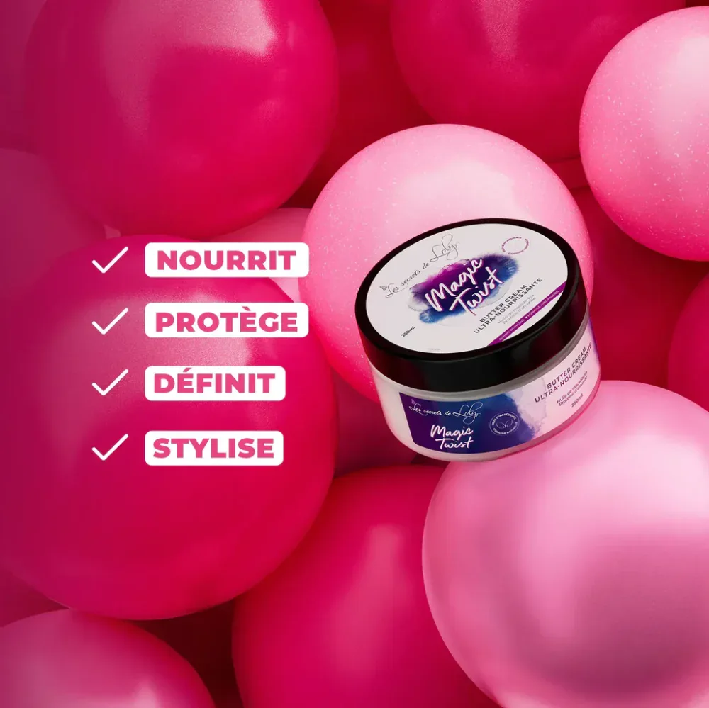 Les secrets de loly crème butter ultra-nourrissante magic twist 250ml