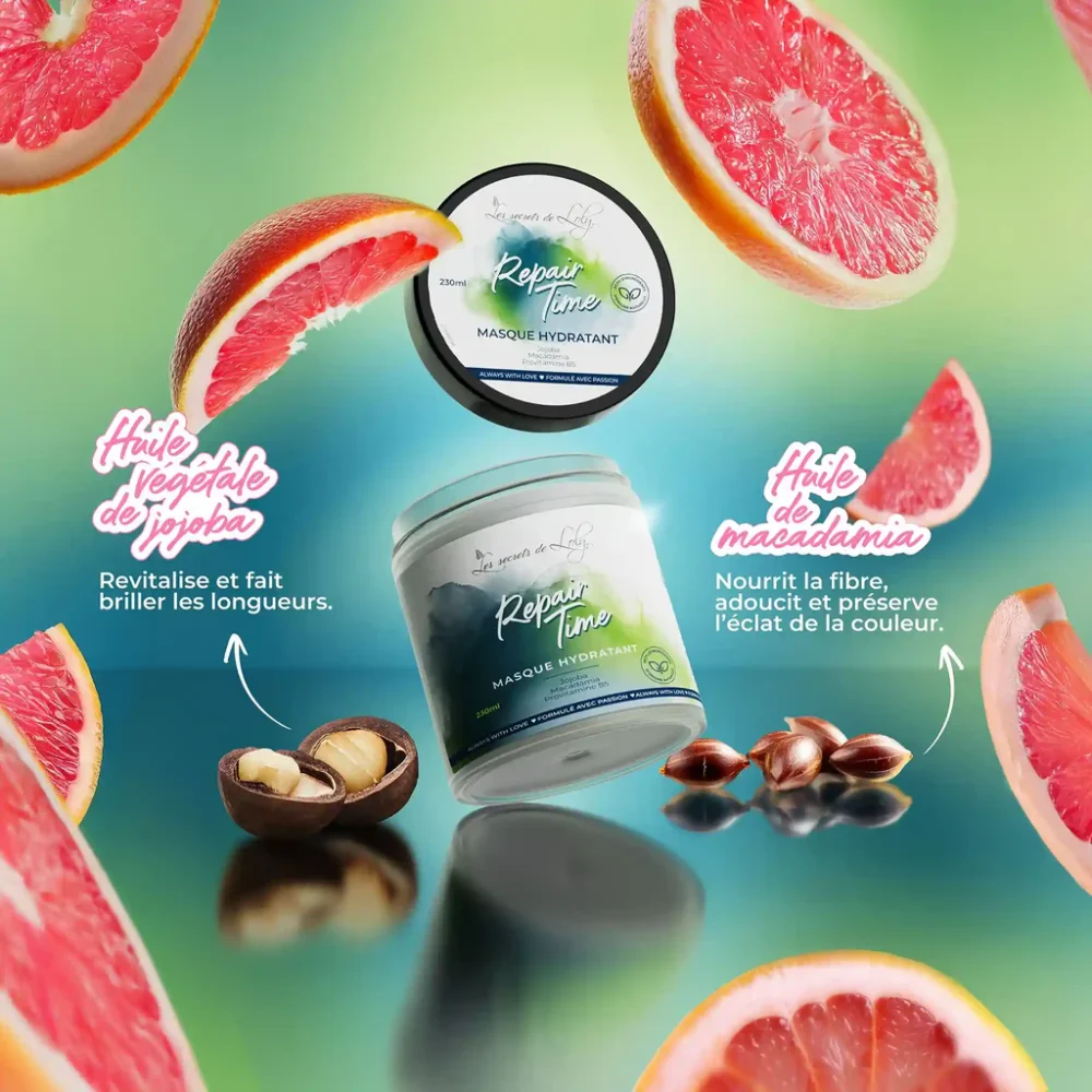 Les secrets de loly masque hydratant repair time 230ml