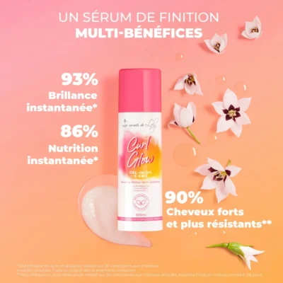 Les secrets de loly sérum de finition multi-protection curl glow 100ml