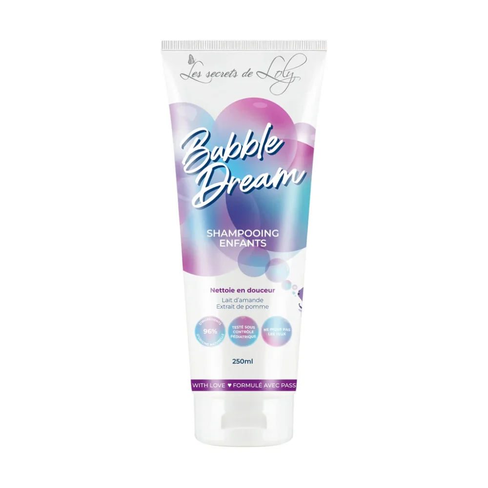 Les secrets de loly shampoing enfant bubble dream 250ml