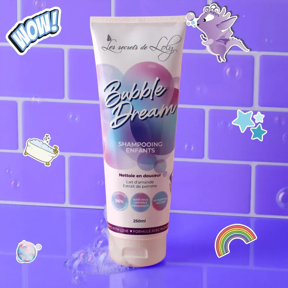 Les secrets de loly shampoing enfant bubble dream 250ml