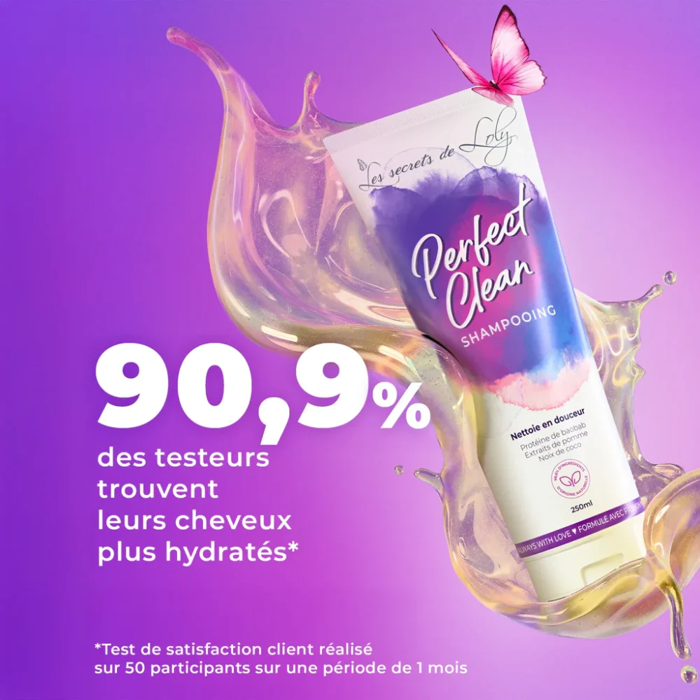 Les secrets de loly shampoing perfect clean 250ml