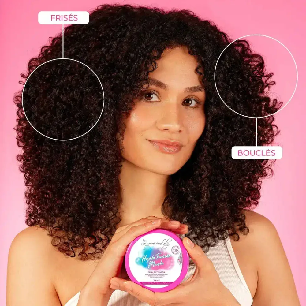 Les secrets de loly soin activateur de boucles, cheveux multi-texturés 300ml
