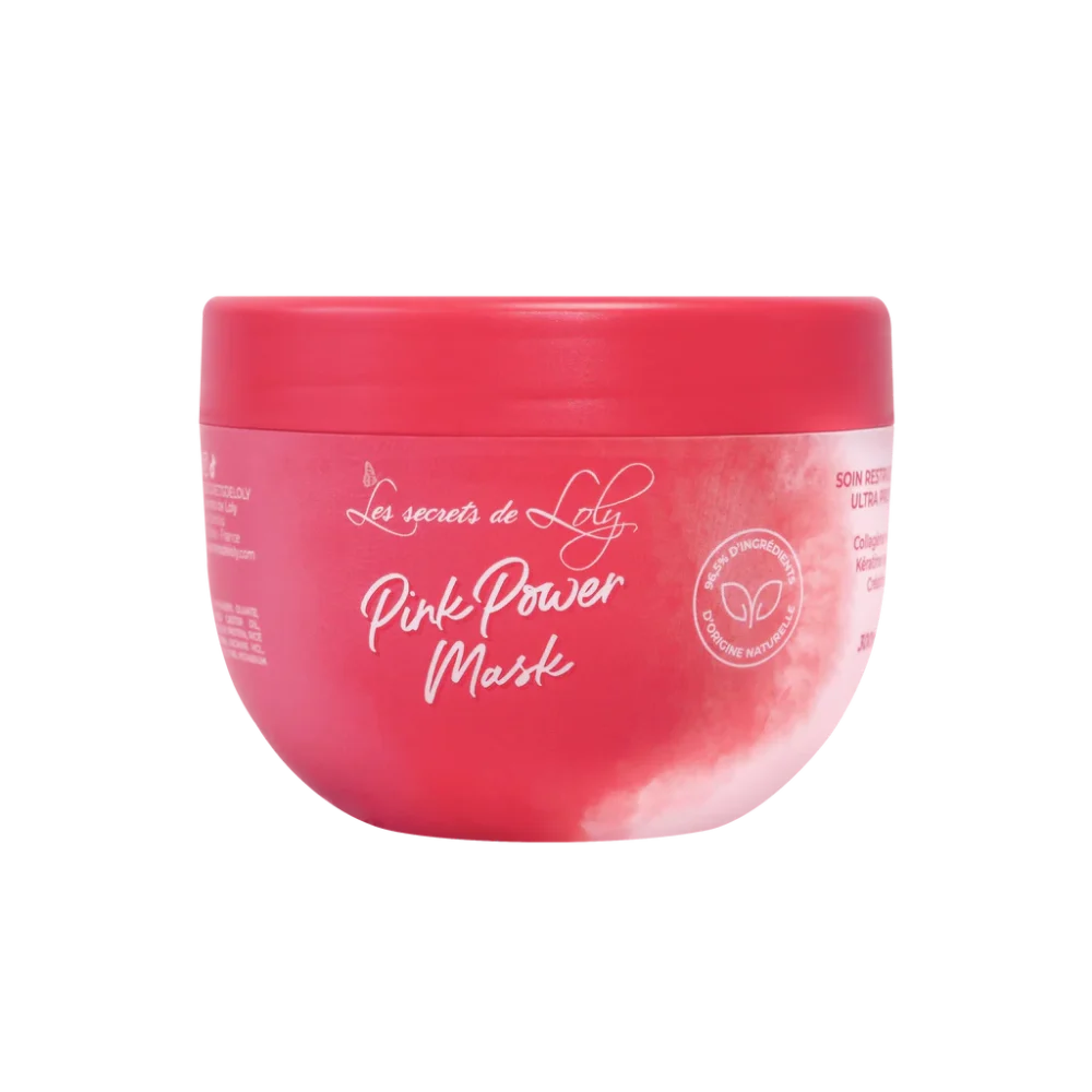 Les secrets de loly soin restructurant ultra protéiné pink power mask 300ml