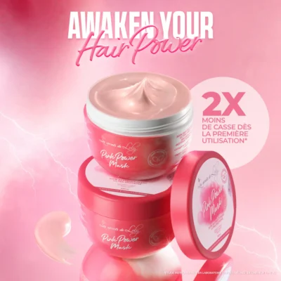 Les secrets de loly soin restructurant ultra protéiné pink power mask 300ml