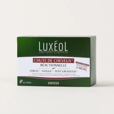 Luxéol Chute de Cheveux Réactionnelle 90 gélules